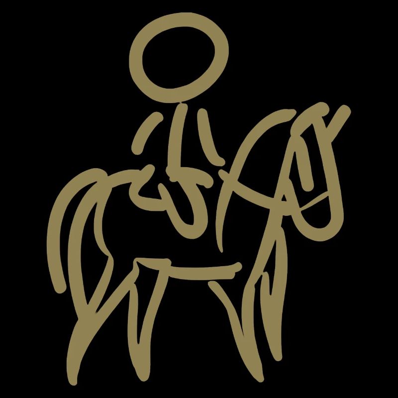 Cavalier sur Cavalier Minimalisme Minimaliste