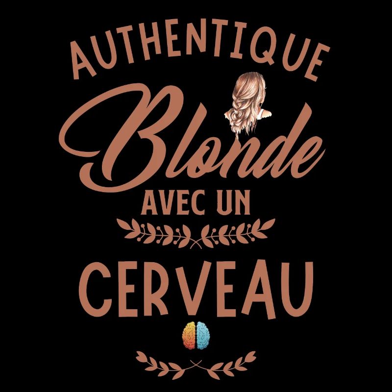 Authentique blonde avec un cerveau 2