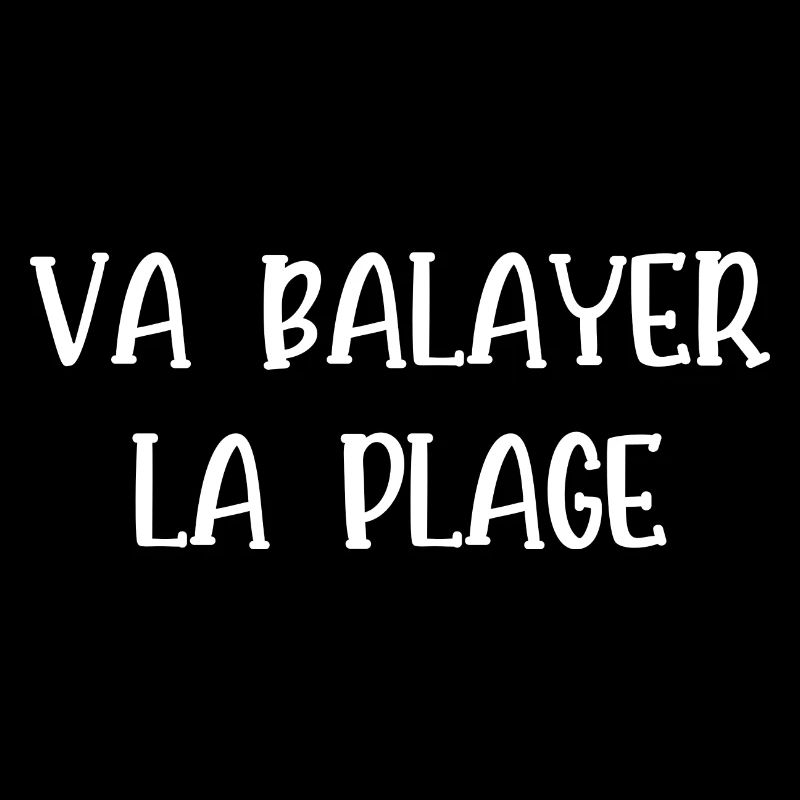 va balayer la plage