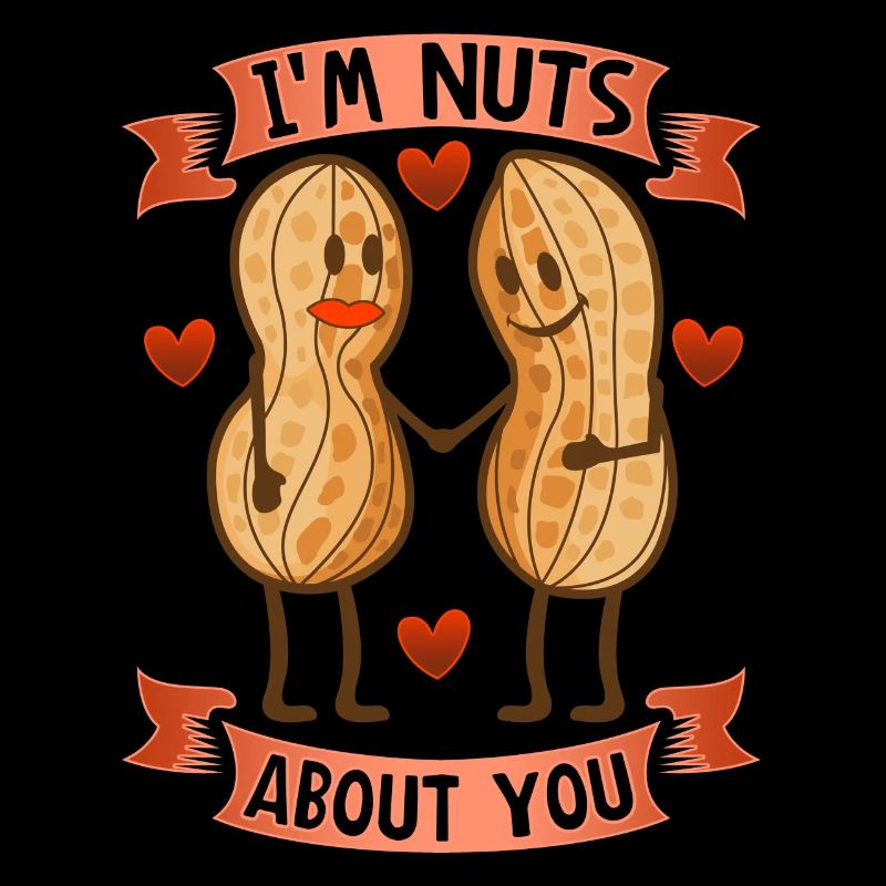 Nuts noix Saint Valentin cadeau amour couples