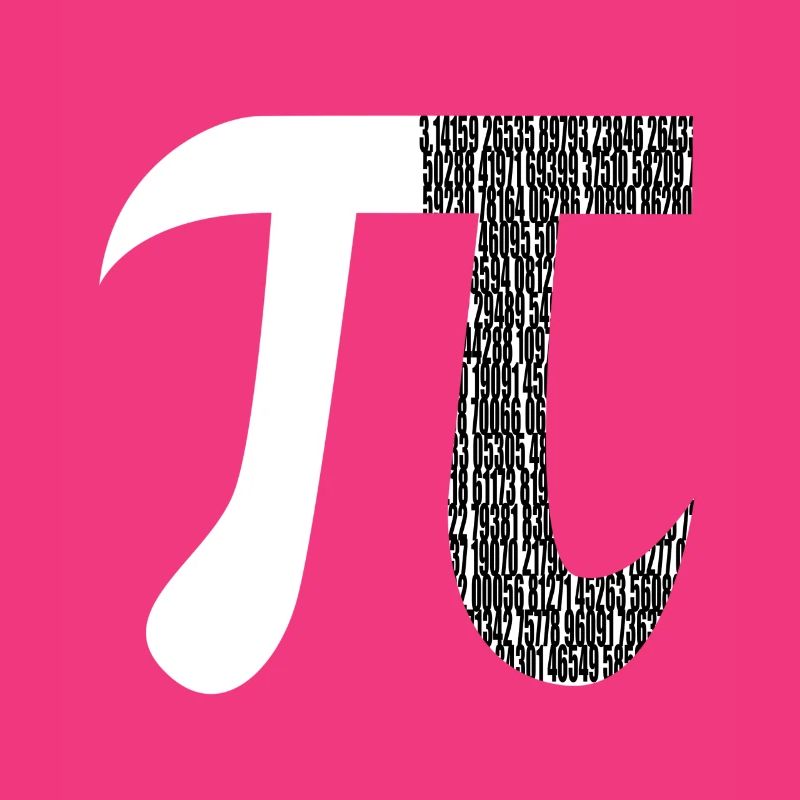 Pi chiffres Mathématiques Symbole Funny Math Nerd Pi
