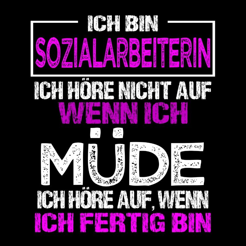Ich bin Sozialarbeiterin Geschenk soziale Berufe