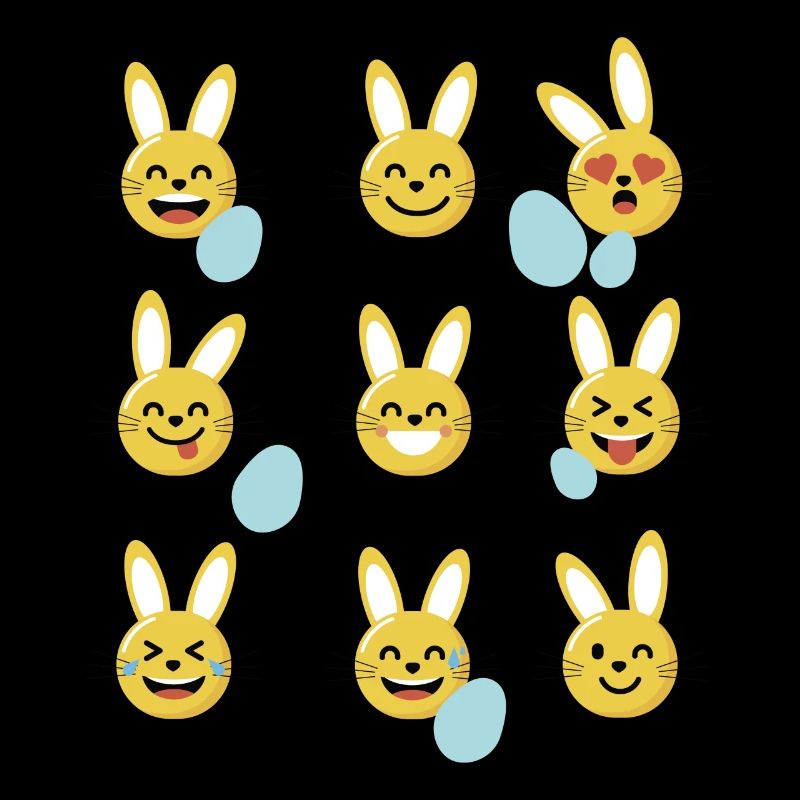 Happy Easter Emojis smileys