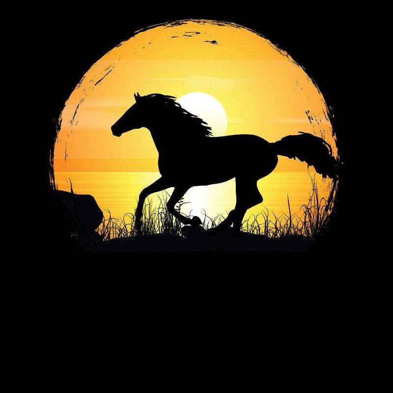 Sunset - Thoroughbred Horse