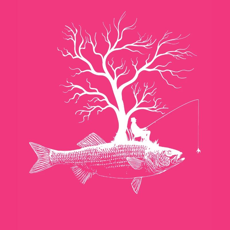 Graphic Tree - Fish-Striped Perch