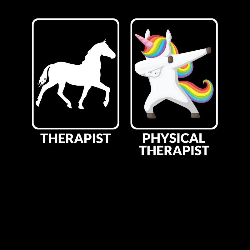 Lustiger Physiotherapeut