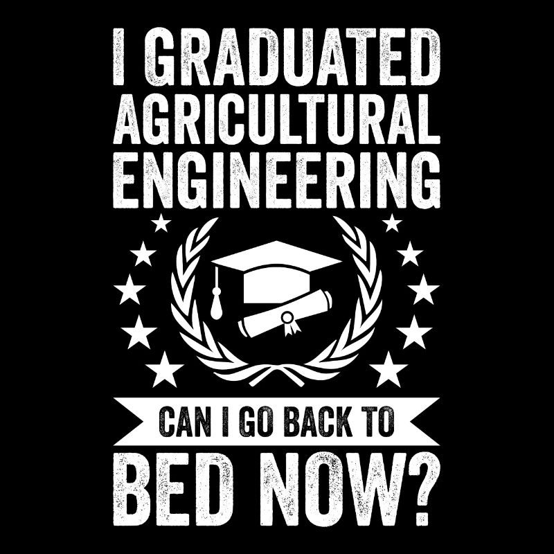 I studied agricultural engineering
