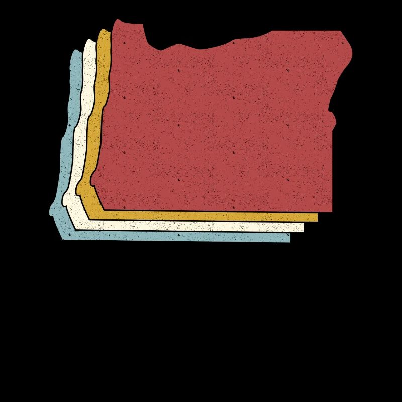 USA State - Vintage Map Oregon