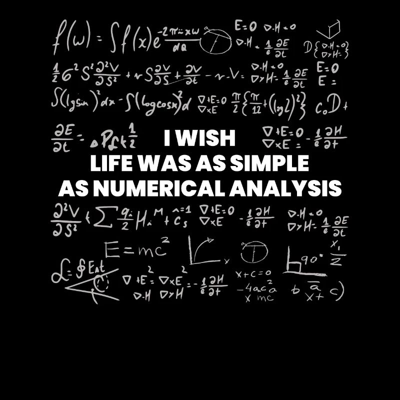 Souhaiter que la vie soit une simple analyse numérique
