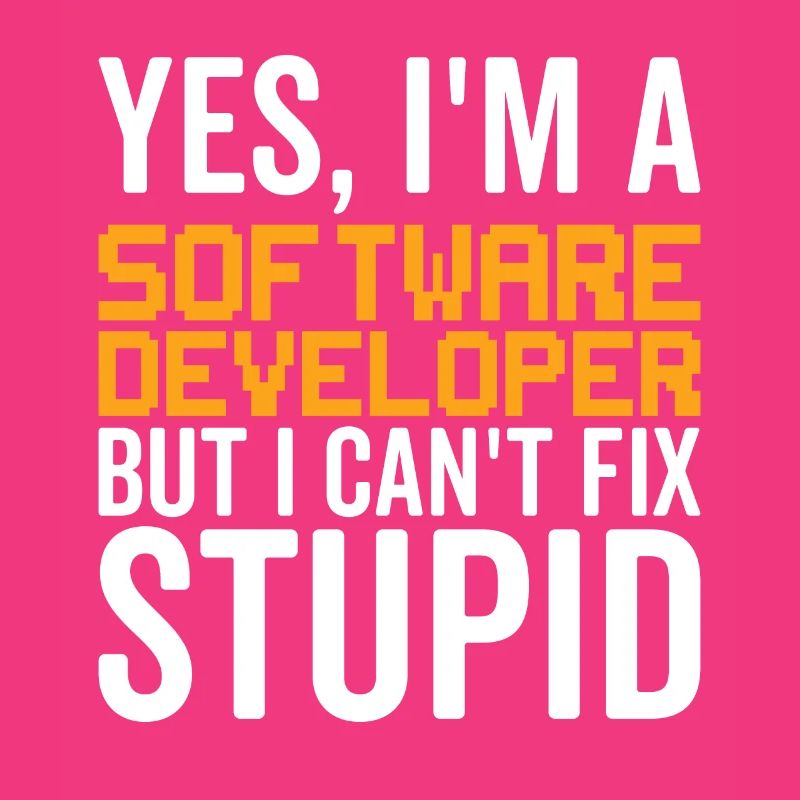 Dumm - Softwareentwickler
