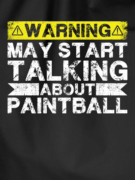 Speaking of paintball