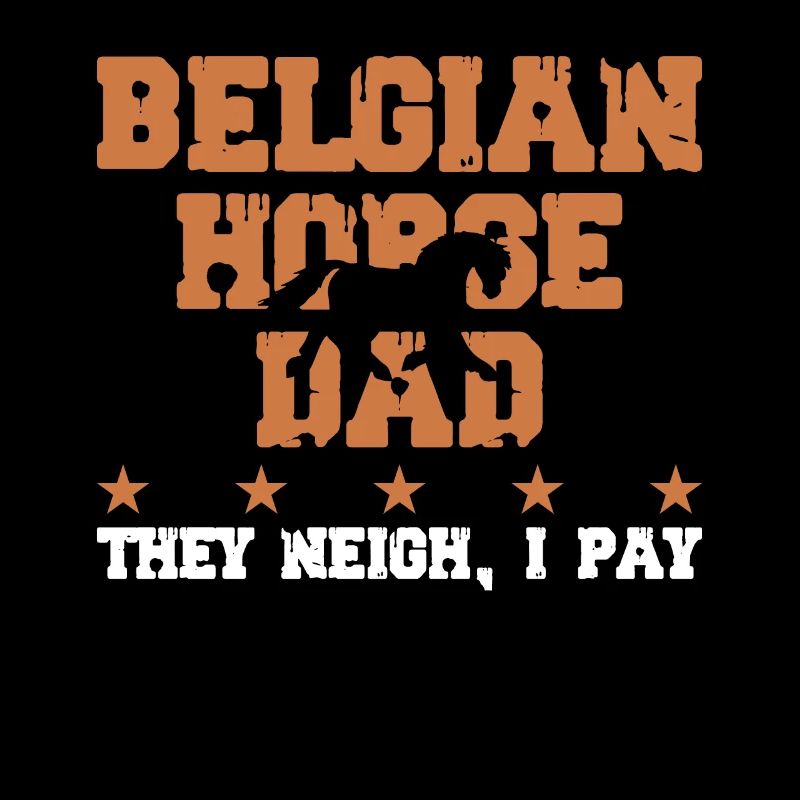 Pferdevater - Belgisches Pferd