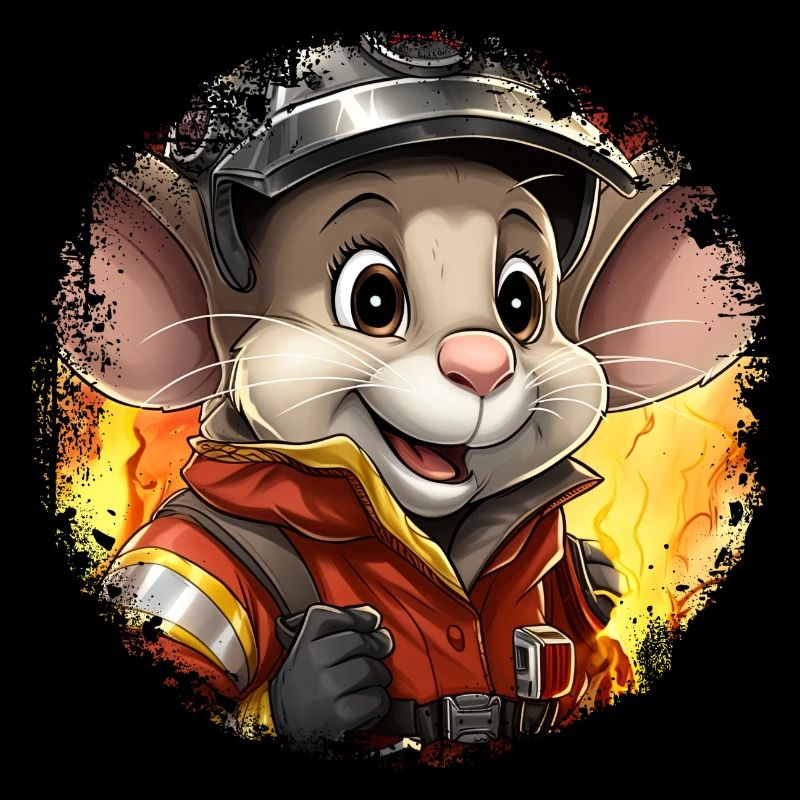 Firefighter Mouse