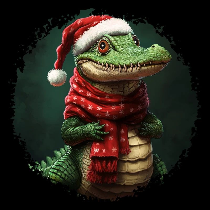 Krokodil Christmas