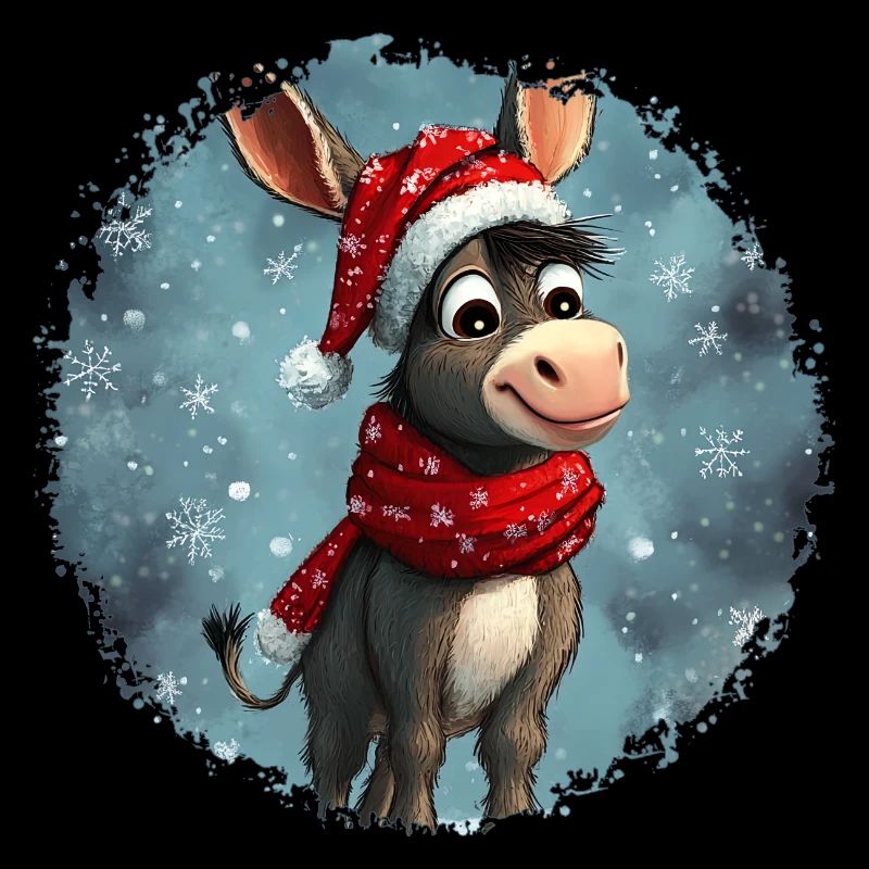 Âne de Noël