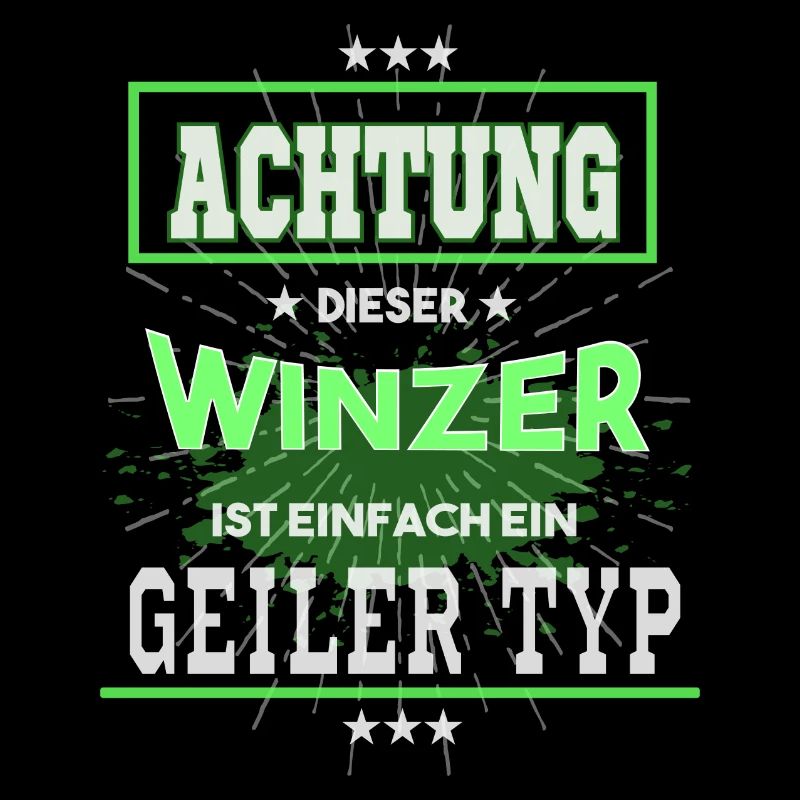 Winzer, einfach nur ein geiler Typ