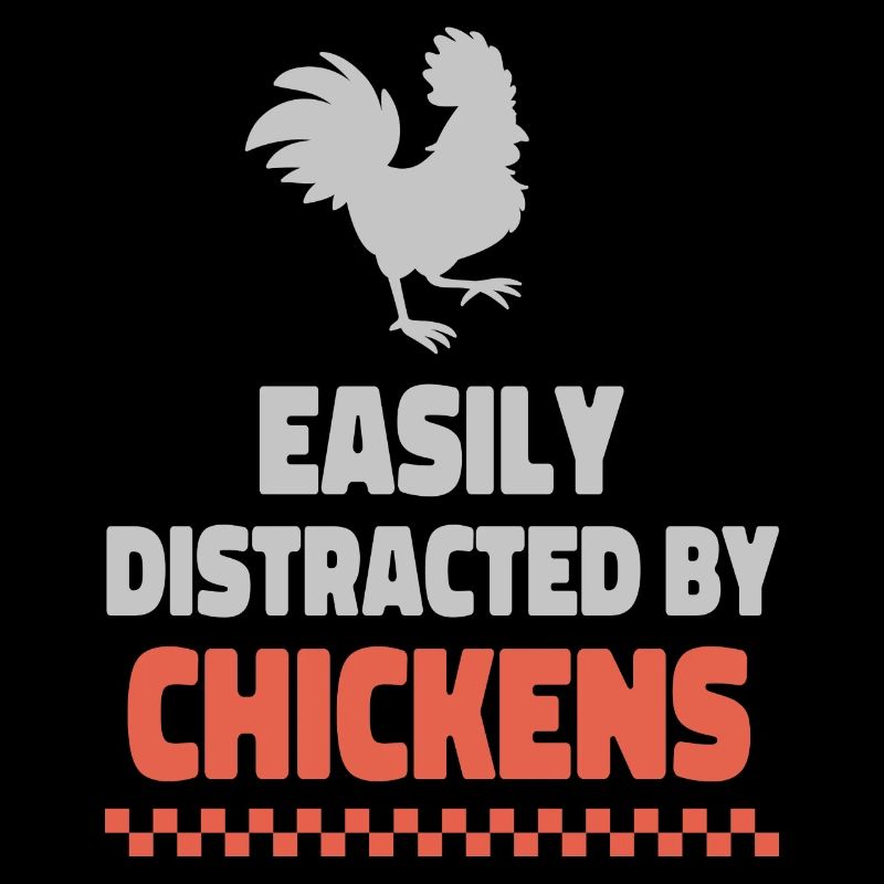 Facilement distrait par les poulets