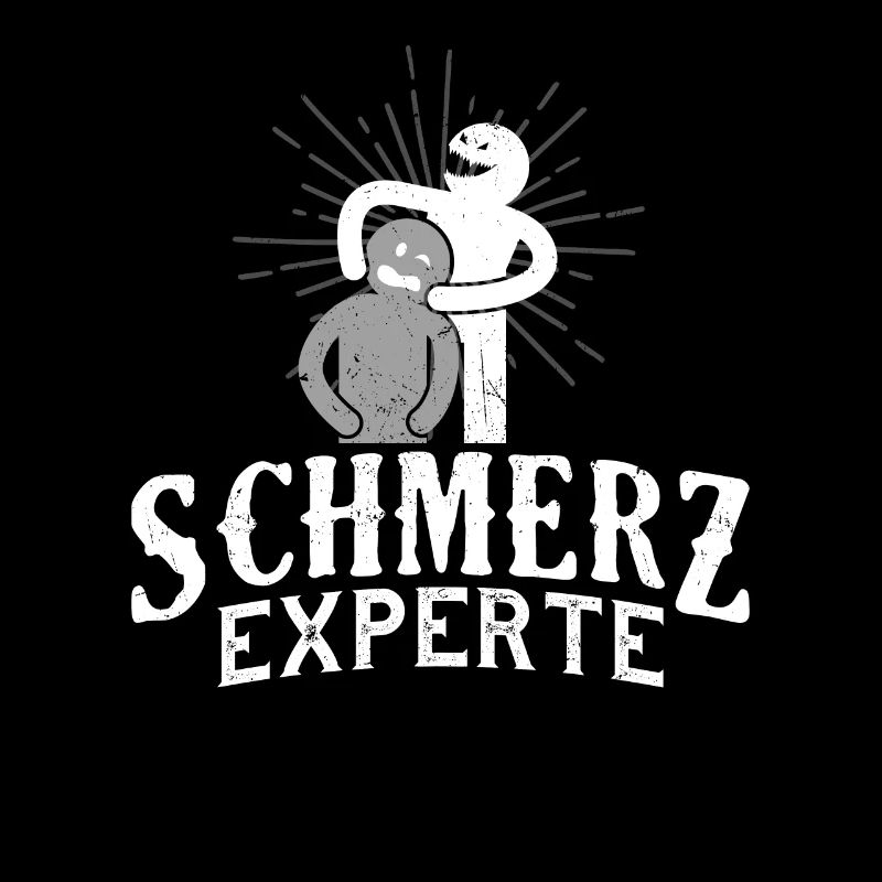 Schmerz Experte Physio Geschenk Lustig