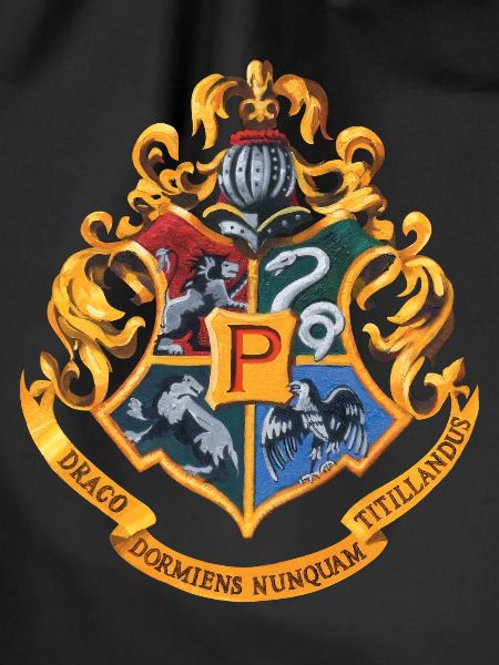 Harry Potter Hogwarts Emblem Malerei