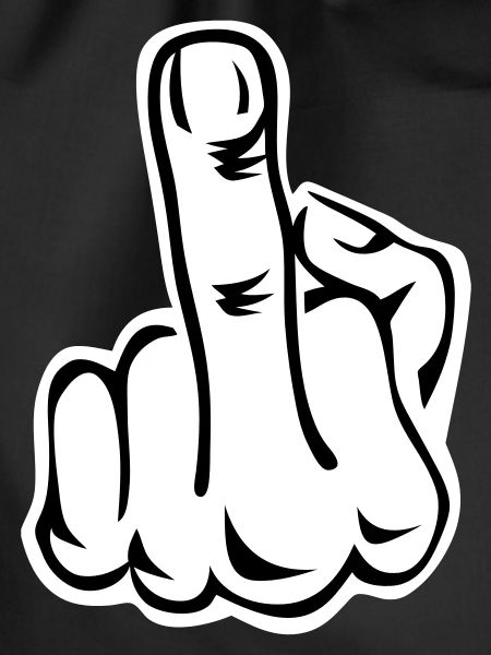 Stinkefinger Middle Finger 2c