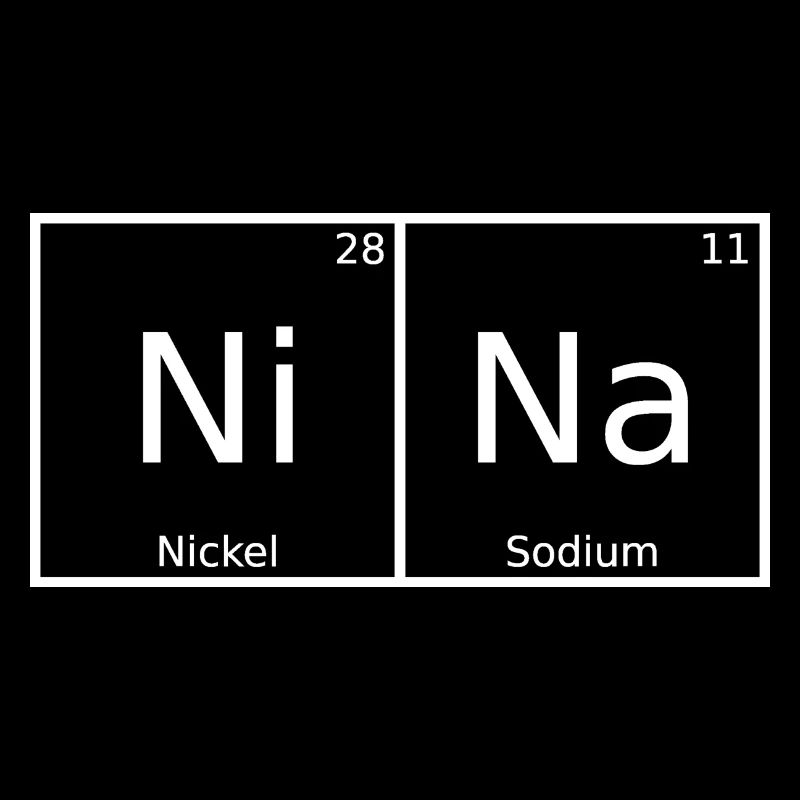 Nina Name First Name Chemistry Periodic Table Elements