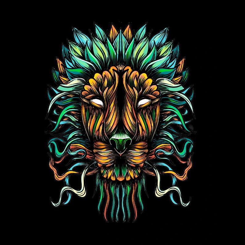 Löwe-Farbe