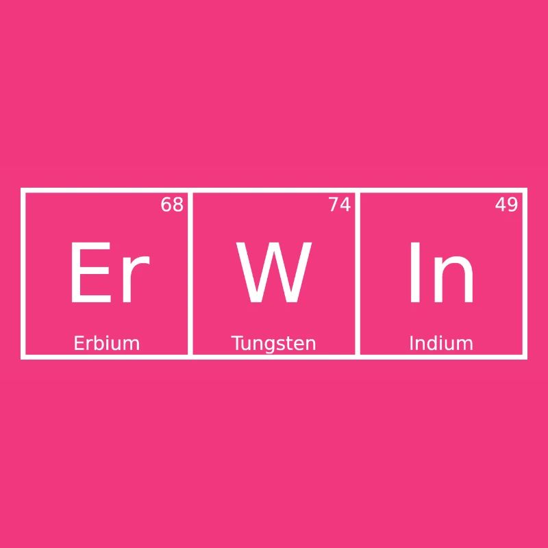 Erwin Surname First Name Chemistry Periodic Table Elements