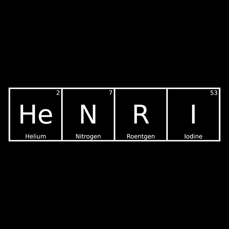 Henri Name First Name Chemistry Periodic Table Elements