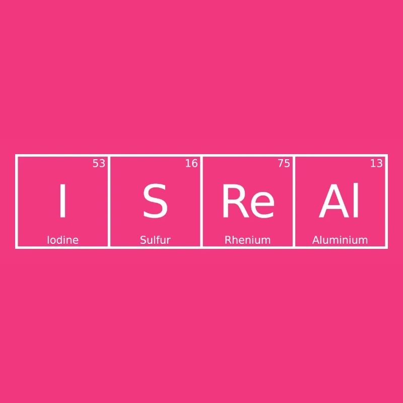 Isreal Name First Name Chemistry Periodic Table Elements