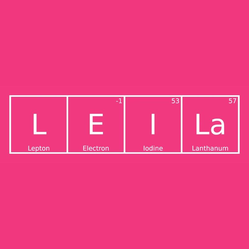 Leila Name First Name Chemistry Periodic Table Elements