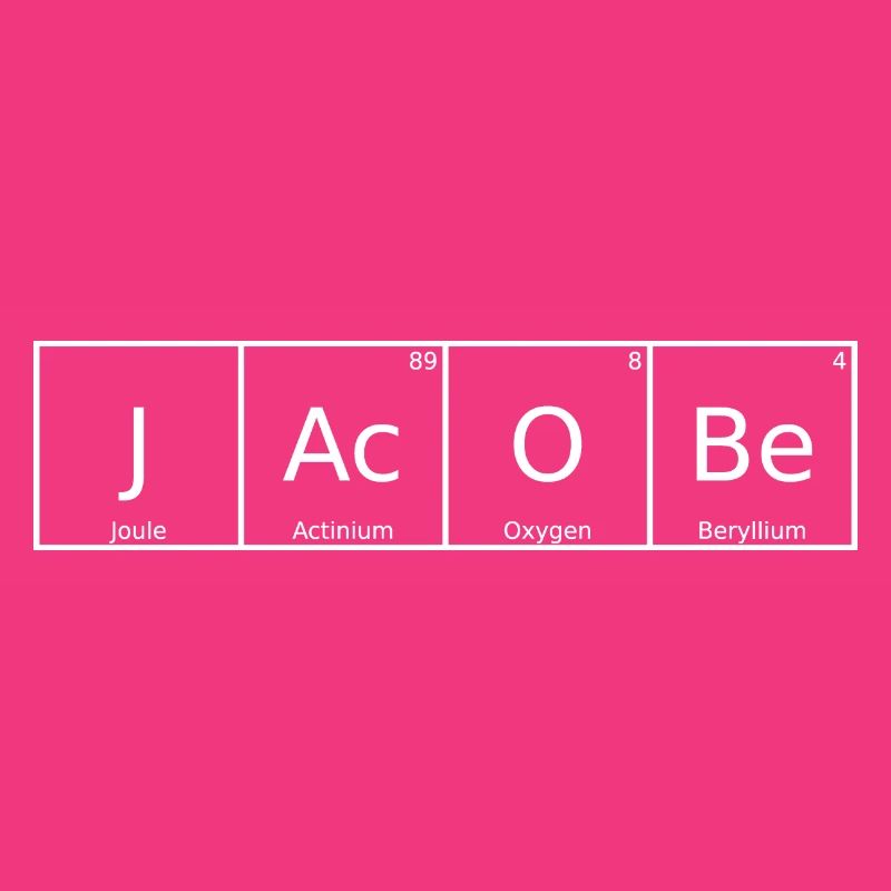 Jacobe Name First Name Chemistry Periodic Table Elements
