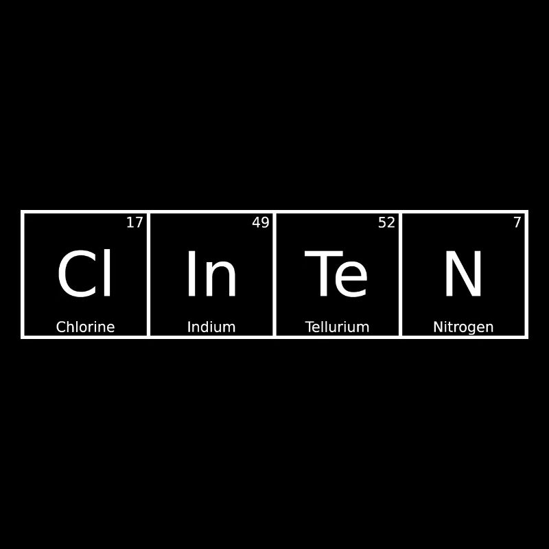 Clints Nom Prénom Chimie Tableau périodique Élément