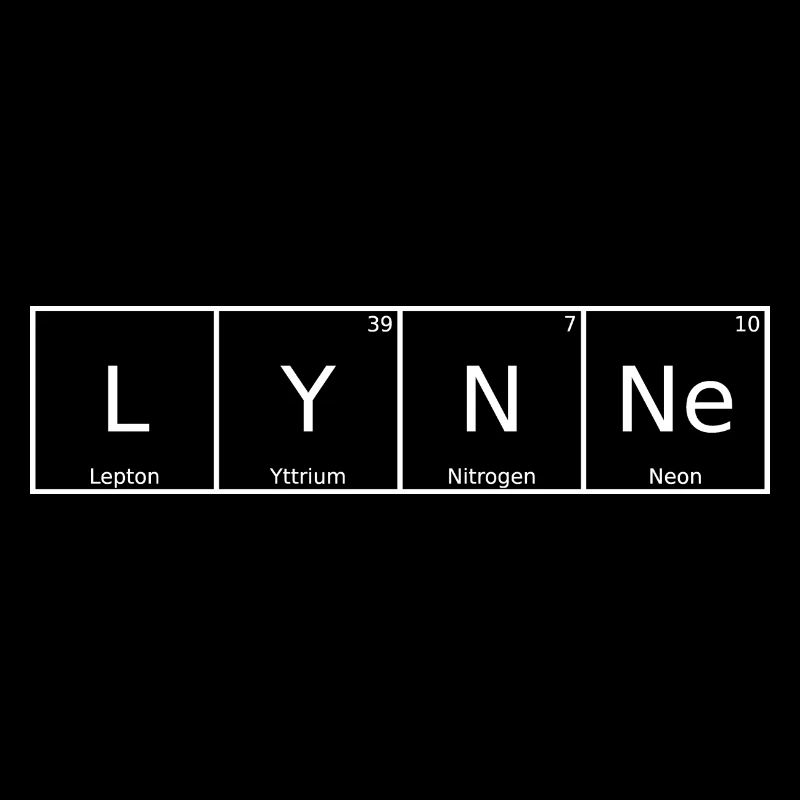 Lynne Surname First Name Chemistry Periodic Table Elements