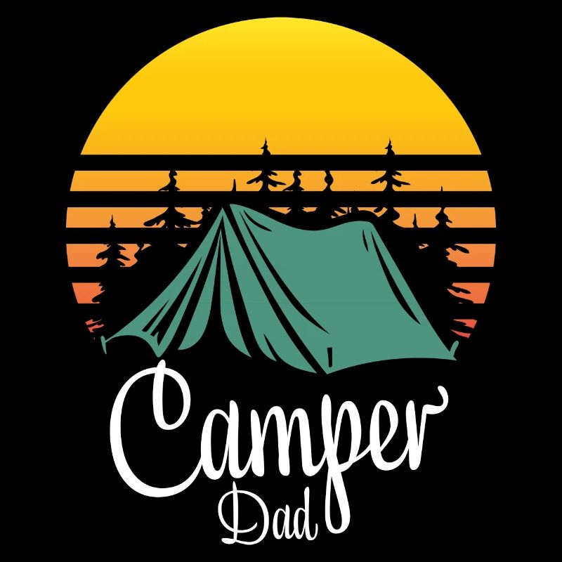 Camper Papa Camper Geschenk Camping Wandern