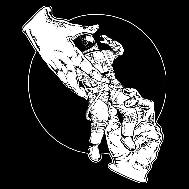 DAS Astronaut Nr 3 Weiss