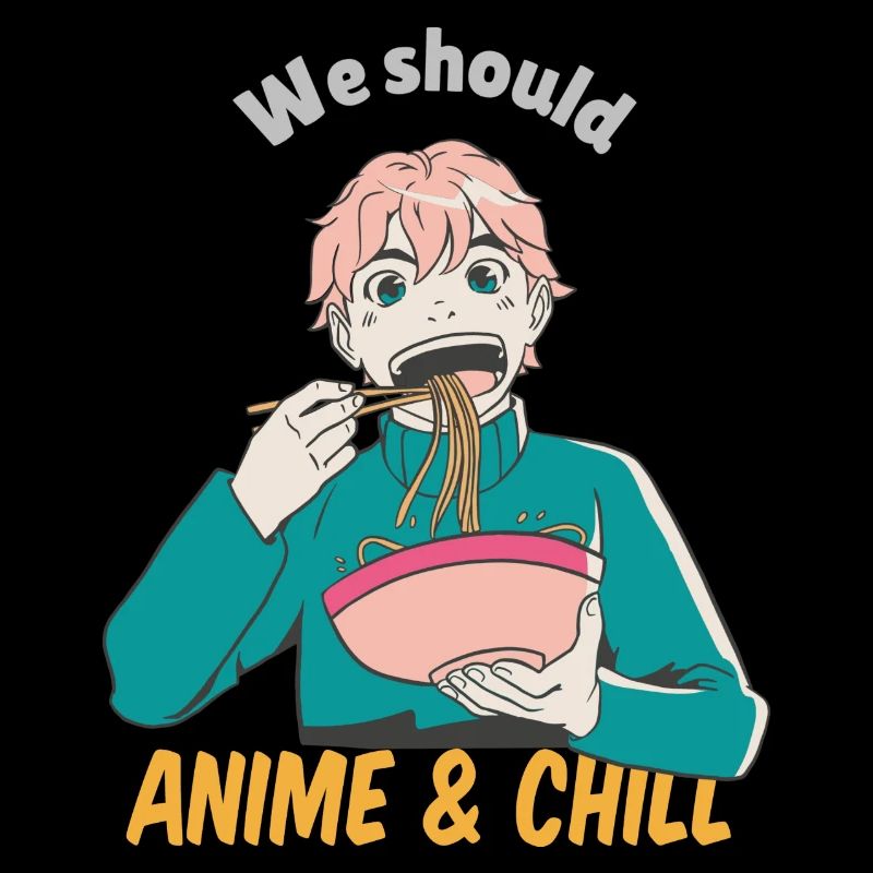 Nous devrions anime et chill dessins d’anime et de ramen