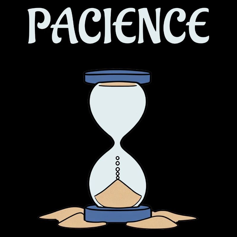 Sablier pacience