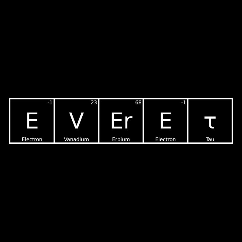 Everet Nom Prénom Chimie Éléments du tableau périodique
