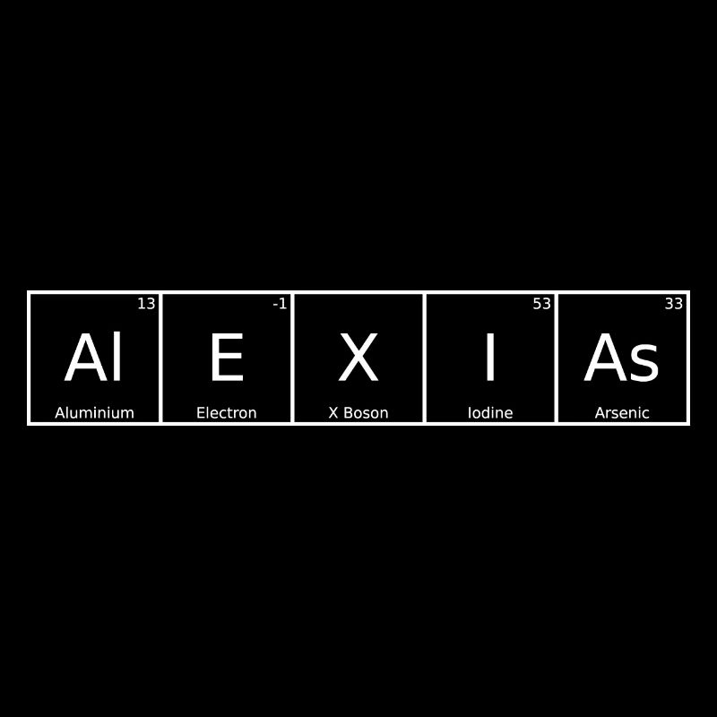 Alexia's Name First Name Chemistry Periodic Table Element