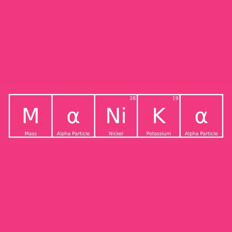Manika Name First Name Chemistry Periodic Table Elements