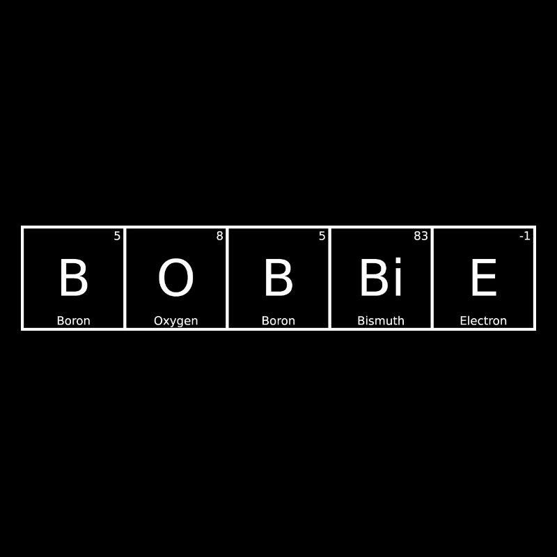 Bobbie Surname First Name Chemistry Periodic Table Elements