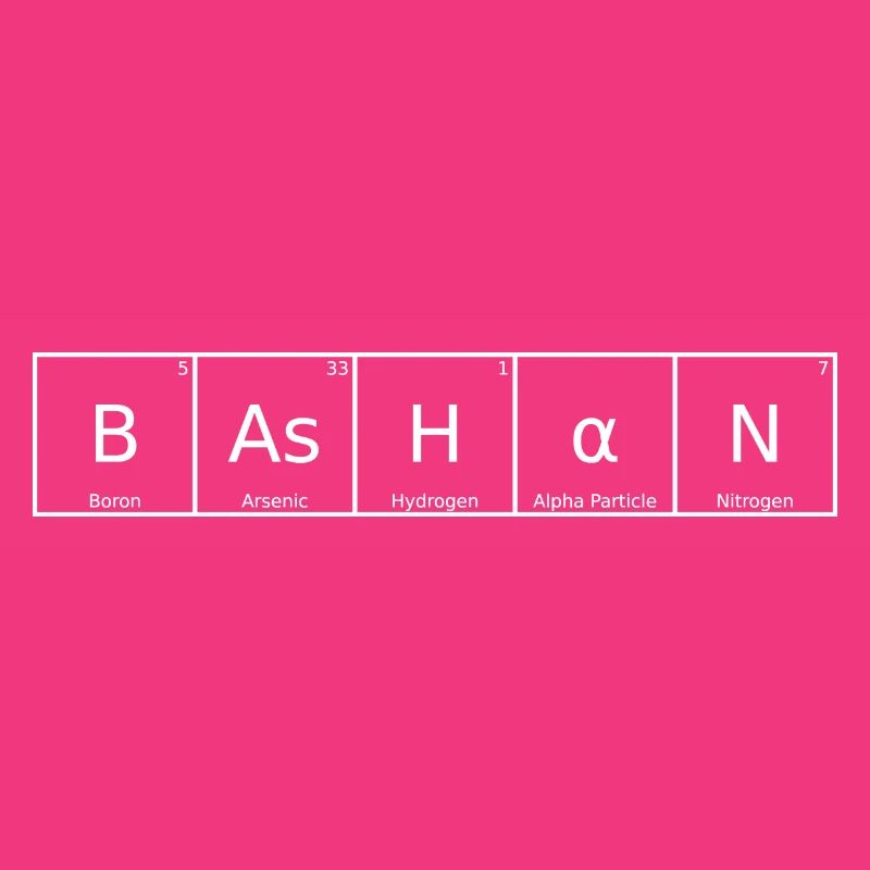 Bashan Nom Prénom Chimie Tableau périodique Éléments