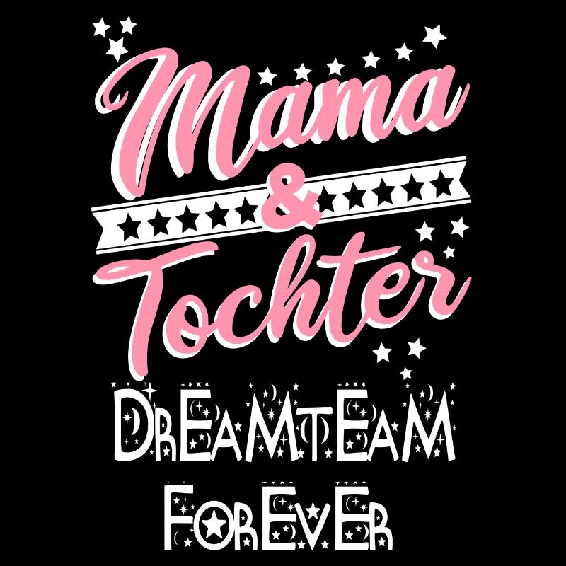 Mama Tochter Partnershirt Geschenk Dreamteam