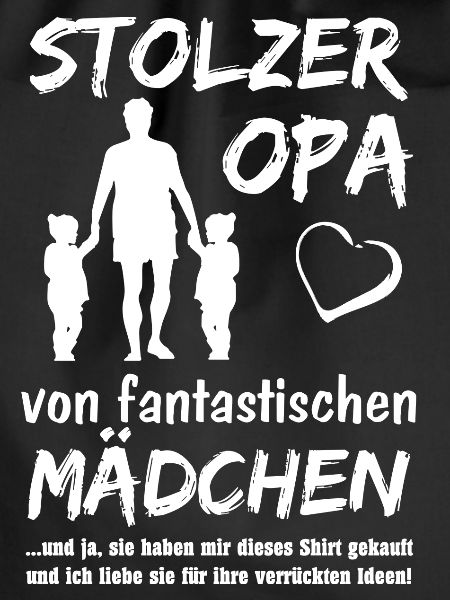 Stolzer Opa Mädchen