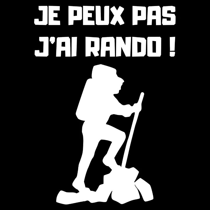 Je peux pas j'ai Rando (blanc)