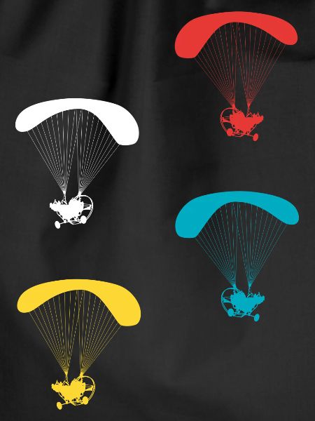 Motorized Paraglider Pilot
