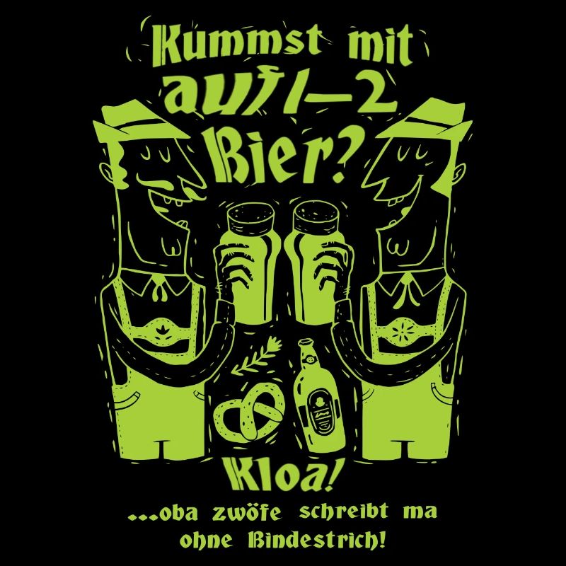 Lustige Biertrinker