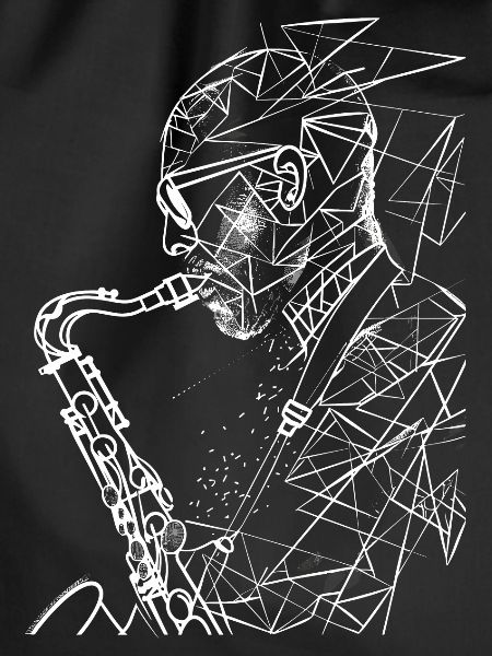 Saxophone Player Sketch