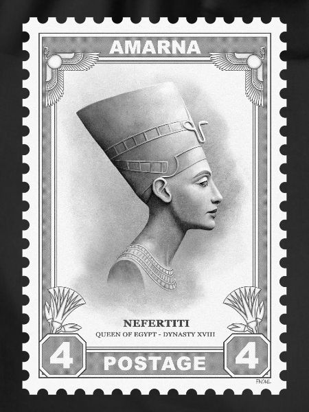 Nefertiti Stamp