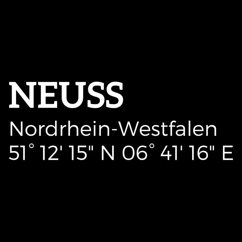 Neuss, North Rhine-Westphalia coordinates
